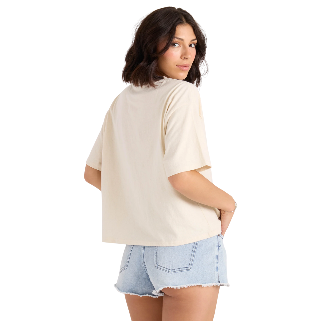 Volcom Volcom Women's Bliss Tee - Vintage White Vintage White XS Womens T-Shirts