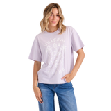 Volcom Women's Burnout BF Tee - Dusty Lavender