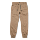 Volcom Volcom Men's Frickin Slim Jogger - Khaki Khaki S Mens Casual Pants