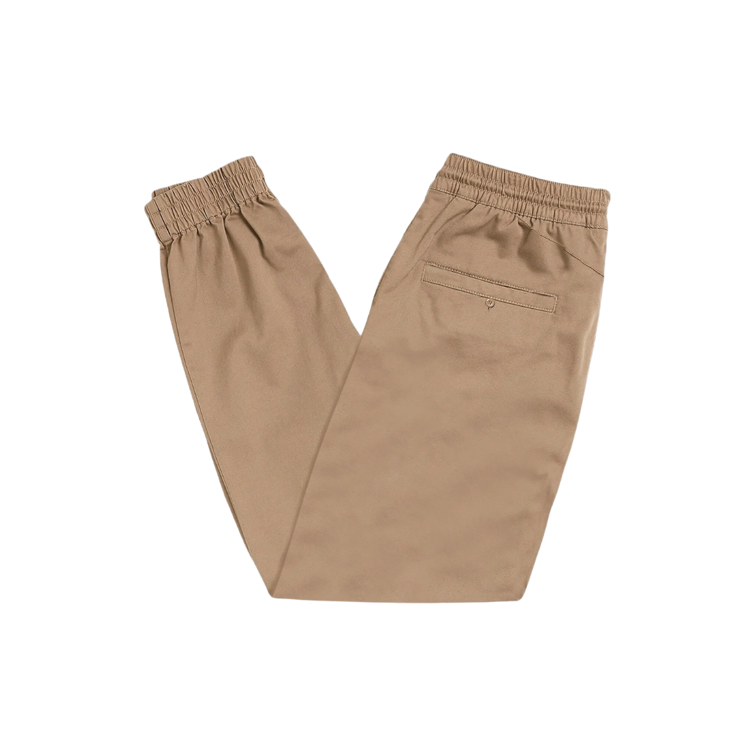 Volcom Volcom Men's Frickin Slim Jogger - Khaki Khaki S Mens Casual Pants