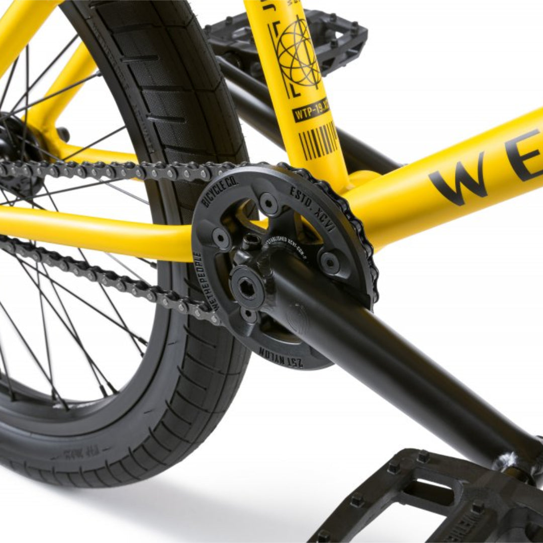 We the People We The People Justice Trans Matte Taxi Yellow Trans Matte Yellow Taxi Bike BMX