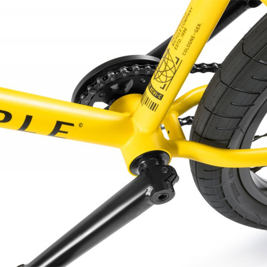 We the People We The People Justice Trans Matte Taxi Yellow Trans Matte Yellow Taxi Bike BMX