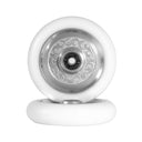 North Scooters North William Holm Signature Wheel - 30mm - G8 Raw Silver / White PU 115 x 30mm Scooter Wheels