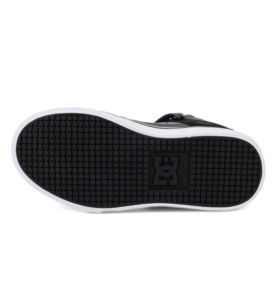 DC Youth Hi Top Ev Shoes Gray/Black