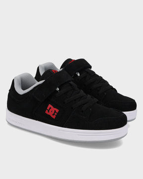 DC DC Youth Manteca 4 V Skate Shoes - Black/Red Black/Red 12 Youth Boys Skate Shoes 5T-13T & 1-7 US Size