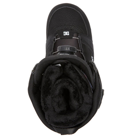 DC DC Women's Lotus Boa Snowboard Boots-BLACK/WHITE/BLACK Black/White/Black 10 Womens Snowboard Boa Boots 5 to 11 US womens size