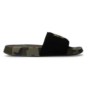DC DC Men's Slide SE - White/Black/Camo White/Black/Camo 9 Mens Slip on Sandals 5 to 11