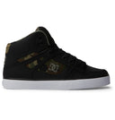 DC DC Men's Pure High-Top WC Shoes - Black/Black/Green Black/Black/Green 9 Mens High Top Shoes 6 to 18