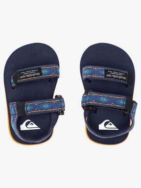 Quiksilver Quiksilver Monkey Caged Toddler Sandal Blue 7 Youth Infant Boys Sandals 1T to 5T US size