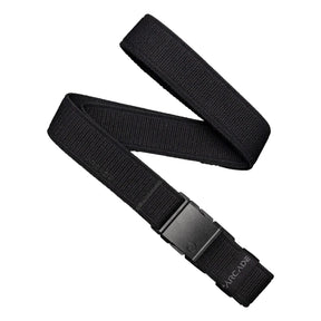 Arcade Belt Co Arcade Atlas Slim Belt - Black Black OS Mens Fabric Belts
