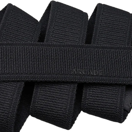 Arcade Belt Co Arcade Atlas Slim Belt - Black Black OS Mens Fabric Belts