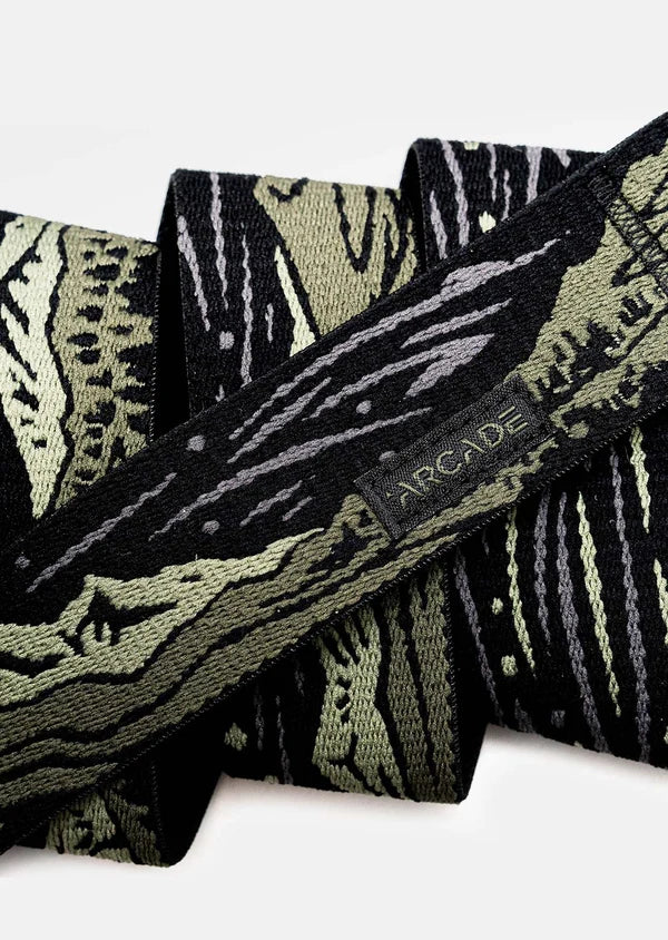 Arcade Belt Co Arcade Out Of Range - Ivy Green Ivy Green OS Mens Fabric Belts