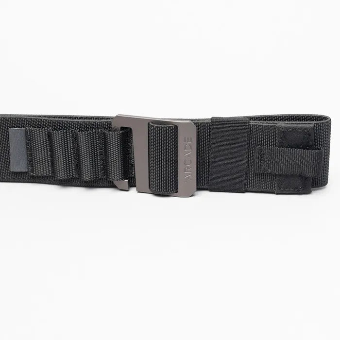 Arcade Belt Co Arcade Hardware Alu Belt - Black Black M/L Mens Fabric Belts