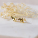 Glee Bee Love Studs in Gold