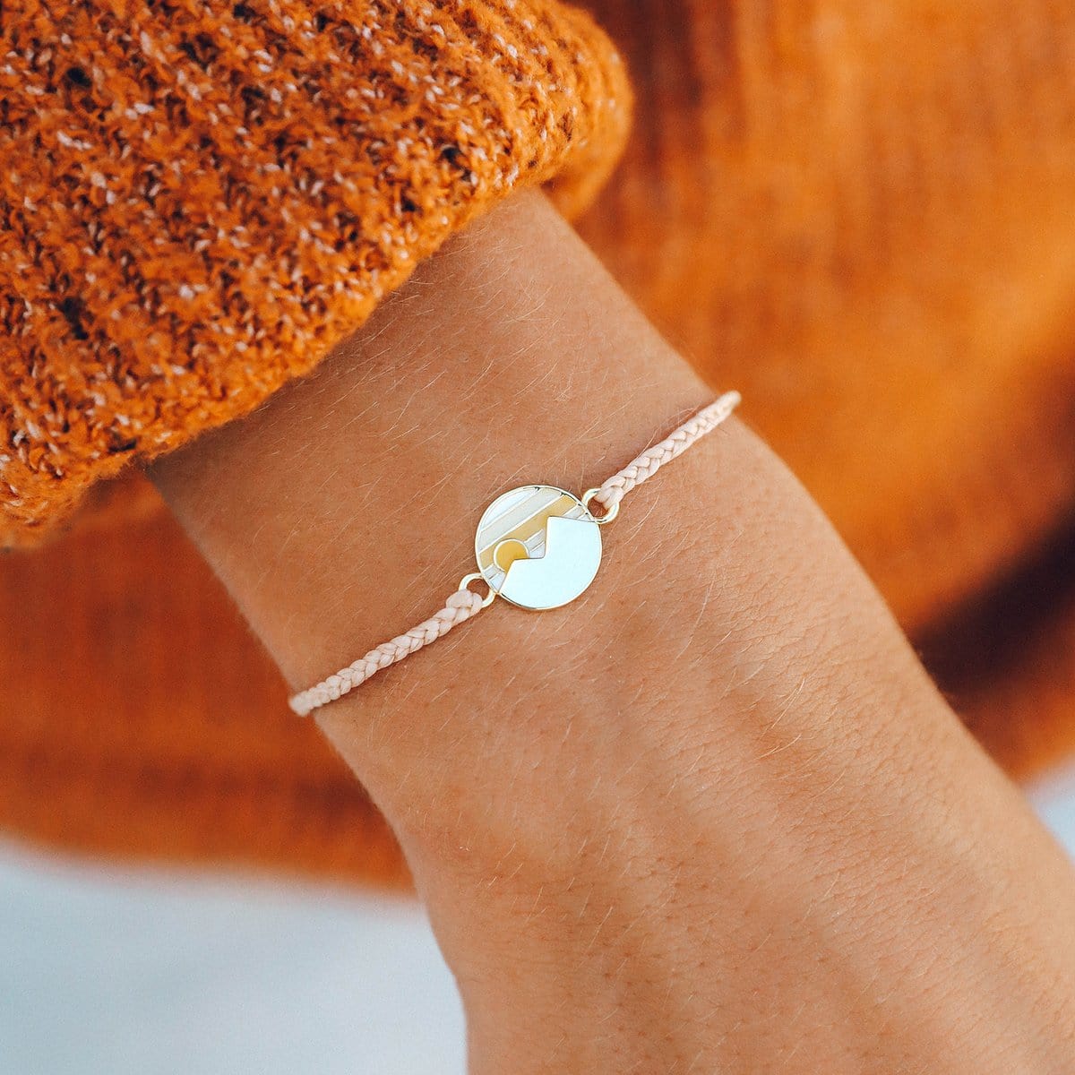 Pura Vida Twin Peaks Gold Bracelet