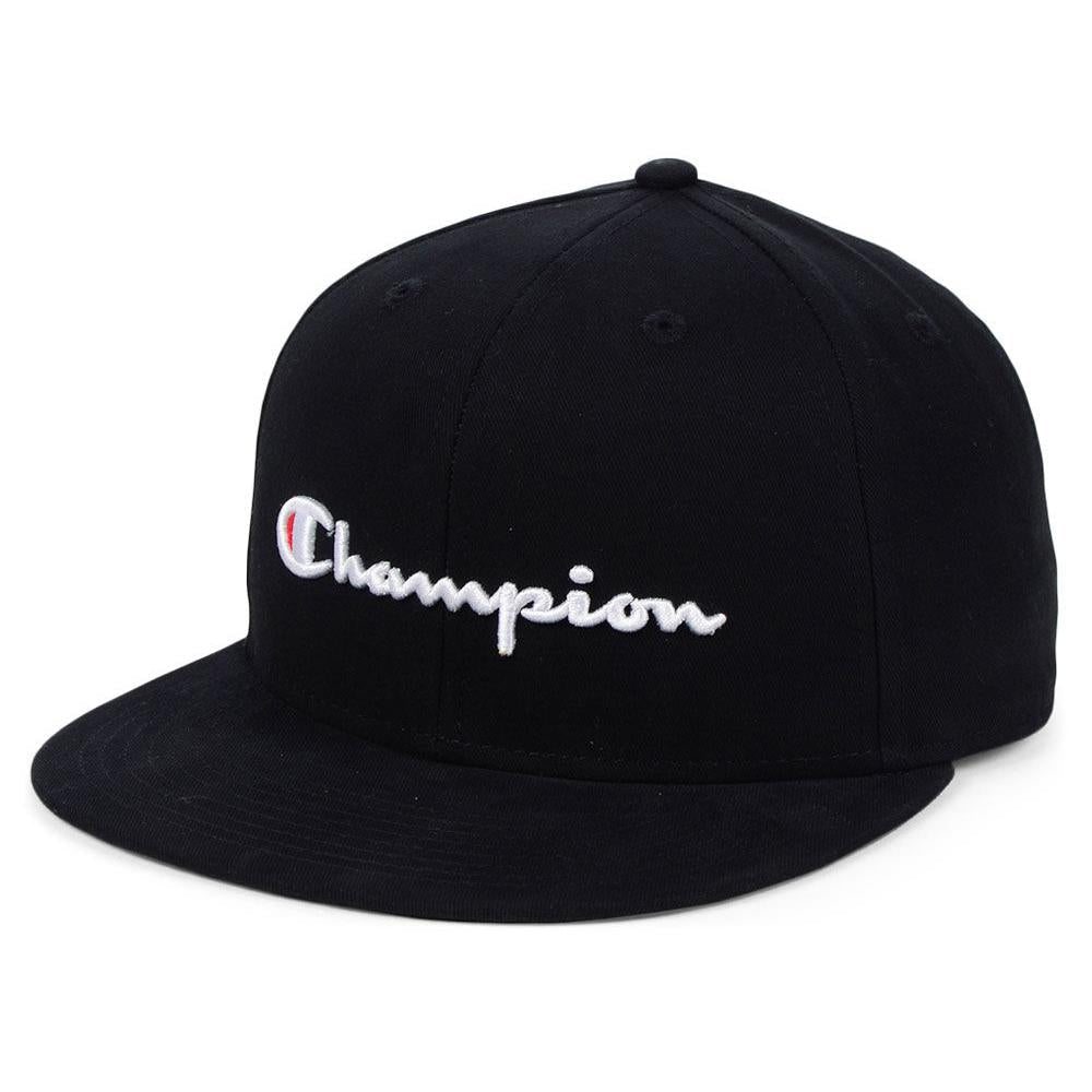 Champion BB Script Snapback Hat - Black