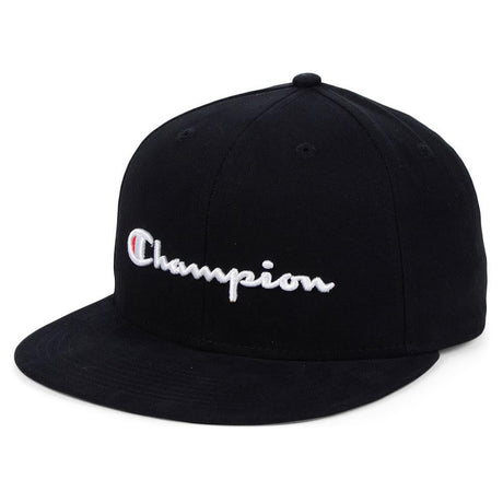 Champion BB Script Snapback Hat - Black