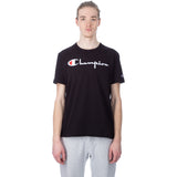 Champion Reverse Weave Script Tee - Black