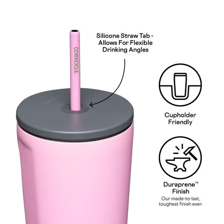 Corkcicle Corkcicle Cold Cup Ceramic Slate 24oz Insulated Drinkware Canteen