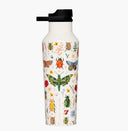 Corkcicle Corkcicle Rifle Paper Sport Canteen 20oz Cream 20oz Insulated Drinkware Canteen