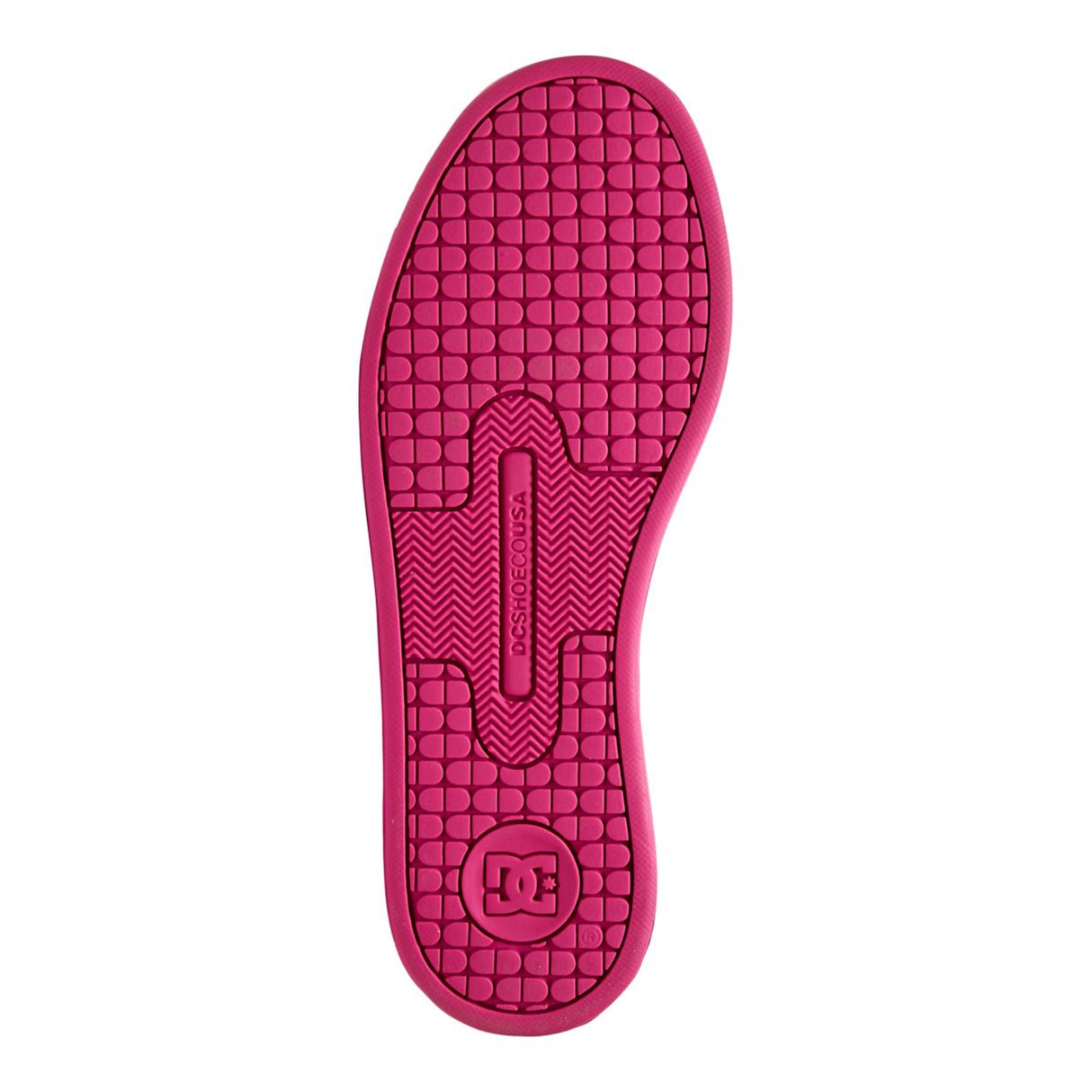 DC Court Graffik Womens Skate Shoes -Black/Pink Stencil