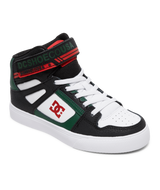 DC Pure Boys High Tops Shoes -Black/Green