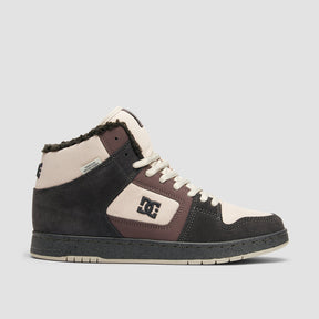 DC DC Men's Macteca 4 Hi WR Shoes - Dark Grey/Light Grey Dark Grey/Light Grey 9 Mens High Top Shoes 6 to 18