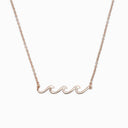 Pura Vida Pura Vida Delicate Wave Necklace Silver OS Jewelry