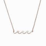 Pura Vida Delicate Wave Necklace