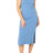 Roxy Roxy Women's City Lights Midi Dress Riviera Solid S Womens Long Sleeve Shirts