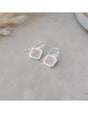 Glee Jewelry Glee Florence Earrings - Rose Quartz gold/rose quartz OS Jewelry