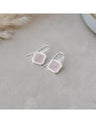 Glee Florence Earrings - Rose Quartz