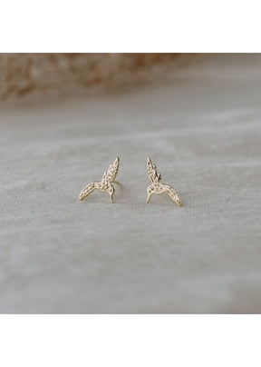 Glee Jewelry Glee Hummingbird Studs gold OS Jewelry