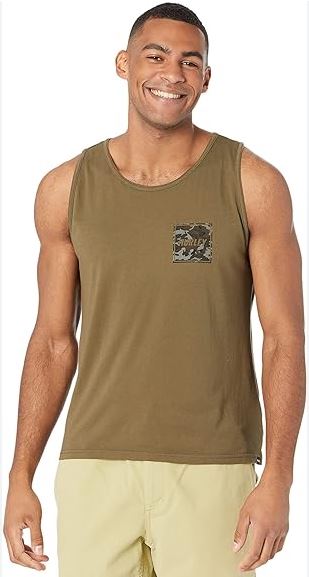 Hurley Men's Everyday Washed Four Corners Tank