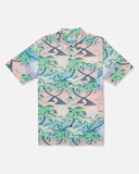 Hurley Hurley Men's Rincon SS Button Up Candy Pink M Mens Button Up Short Sleeve Shirts
