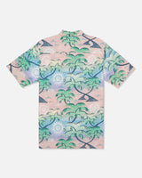 Hurley Hurley Men's Rincon SS Button Up Candy Pink M Mens Button Up Short Sleeve Shirts