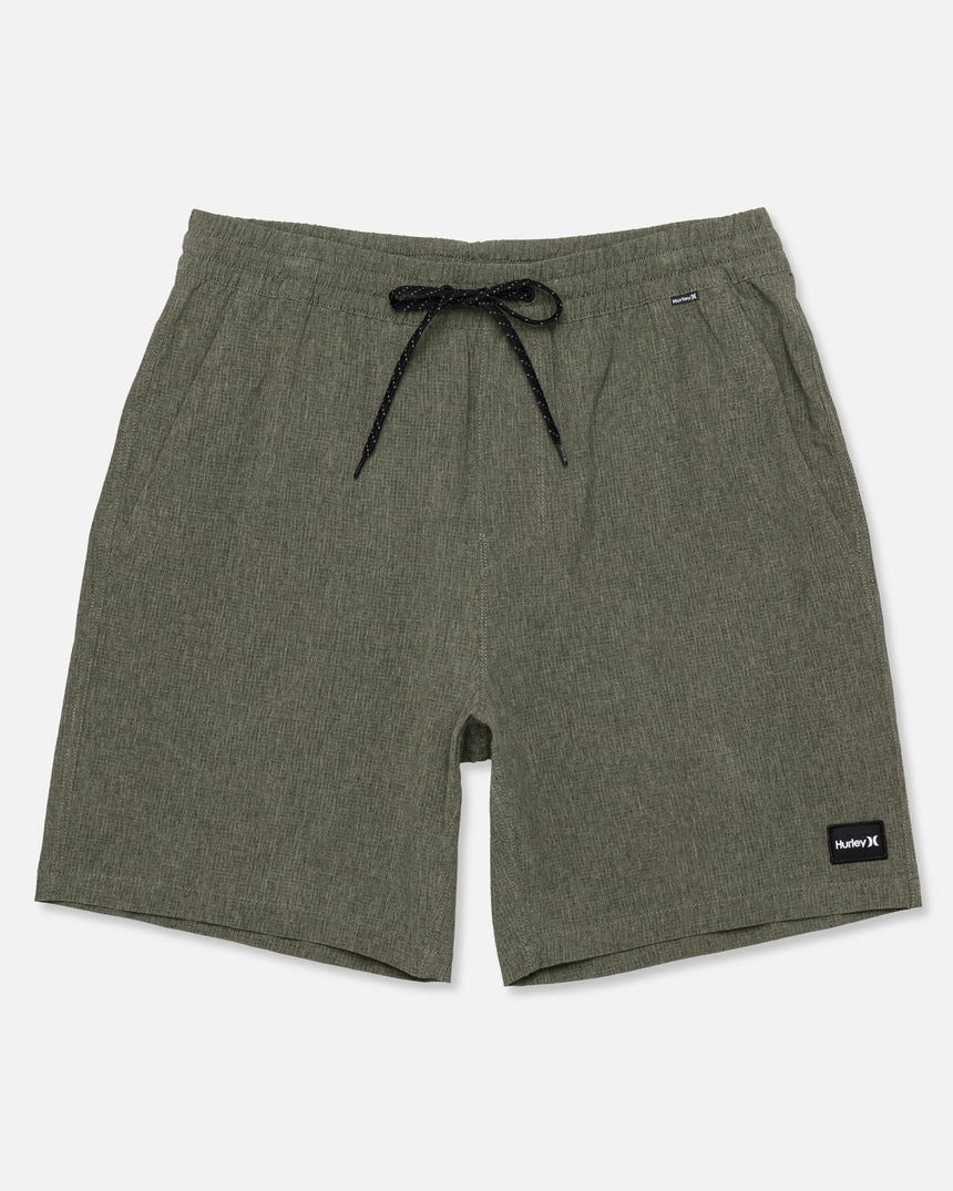Hurley Hurley Men's Phantom Flow Volley 18" Shorts Charcoal Fern S Mens Elastic Swim Trunks