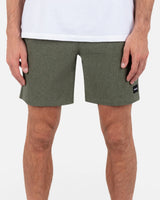 Hurley Hurley Men's Phantom Flow Volley 18" Shorts Charcoal Fern S Mens Elastic Swim Trunks