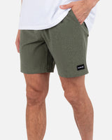 Hurley Hurley Men's Phantom Flow Volley 18" Shorts Charcoal Fern S Mens Elastic Swim Trunks