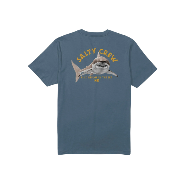 Salty Crew Salty Crew Lurking SS Tee Atlantic Blue M Mens T-Shirts