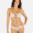 Hurley Hurley Women's Cheetah Spots Bandeau Bikini Top Cheetah S Womens Bikini Tops
