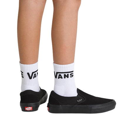 Vans Van's Men's Classic Half Crew - White White M Mens Socks