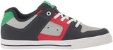 DC Pure Elastic Boys Shoes - Heather Grey/Navy