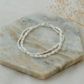 Glee Jewelry Glee Meredith Bracelet gold/mother of pearl OS Jewelry