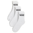 Vans Van's Men's Classic Half Crew - White White M Mens Socks