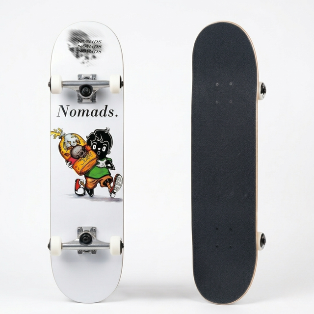 shopnomads Nomads Complete Skateboard 2 stain Ply