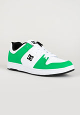 DC Men's Manteca 4 Shoes - Green/White/Yellow