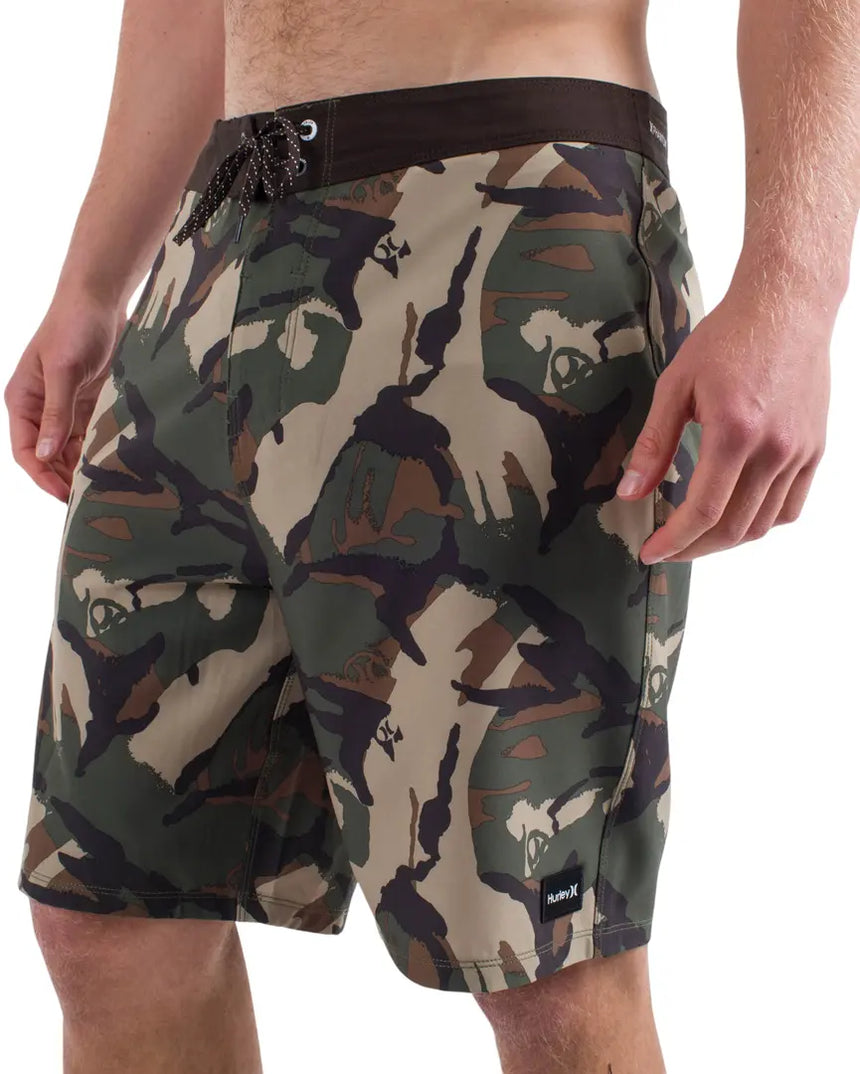 Hurley Hurley Men's Phantom Eco Weekender Cargo 20" Shorts Olive 2 32 Mens Board Shorts
