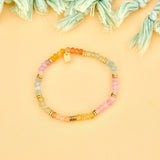 Pura Vida Ombre Rainbow Bead Stretch Bracelet - view 2