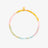 Pura Vida Ombre Rainbow Stretch Anklet - view 1